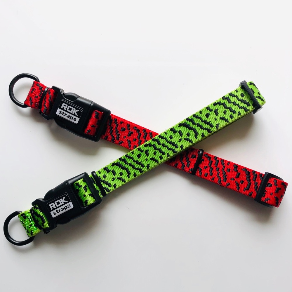 NWOT ROK Straps set of 2 Dog Collar Straps Large